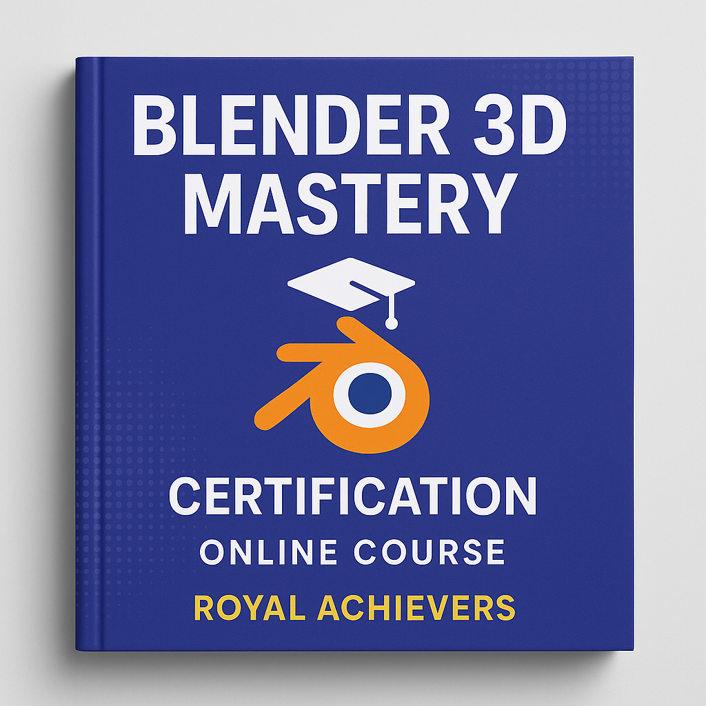 Blender 3D Mastery Certification